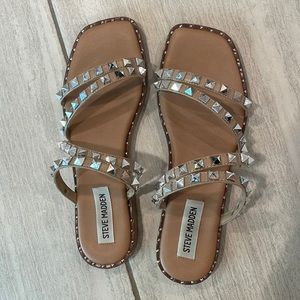 Steve madden studded sandals